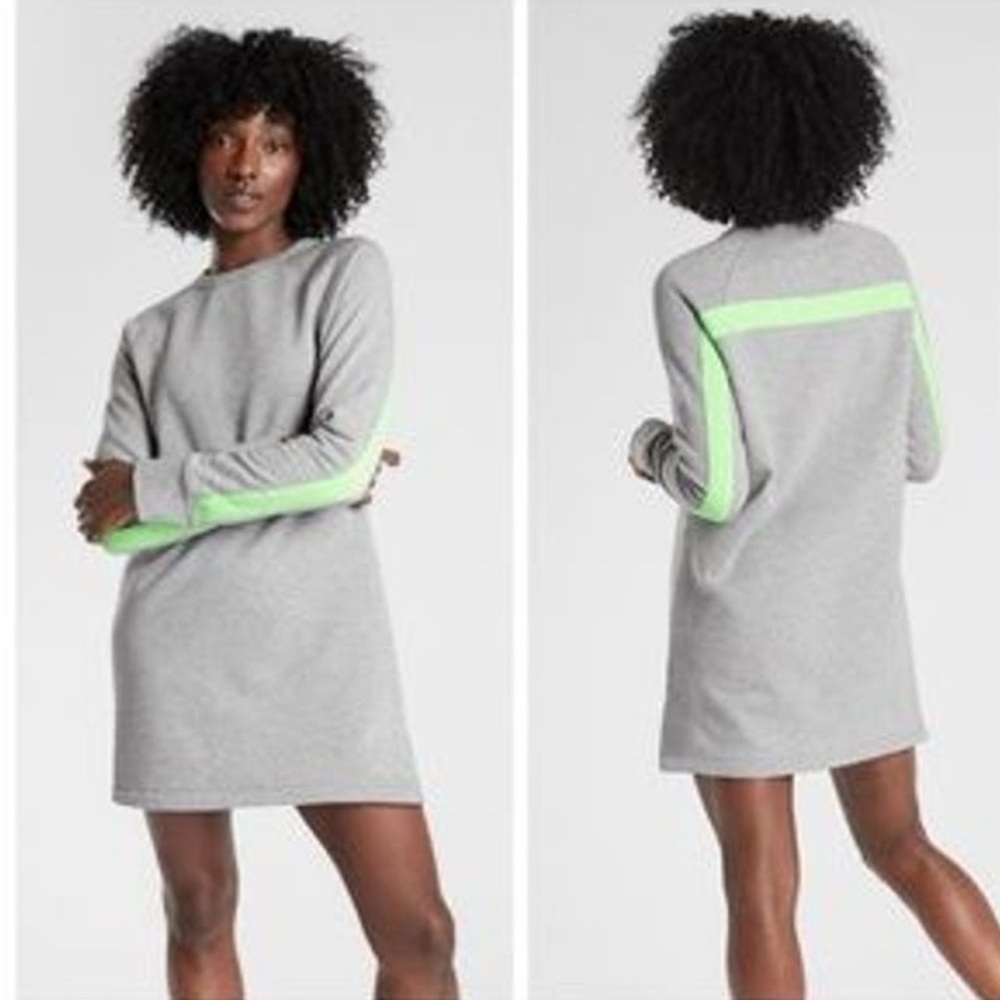 Athleta RouNd Trip Sweatshirt Dress- Size Small